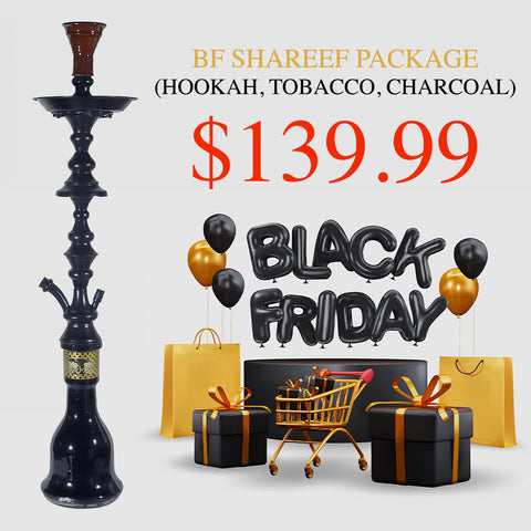 Shareef Package (Hookah, Tobacco, Charcoal)