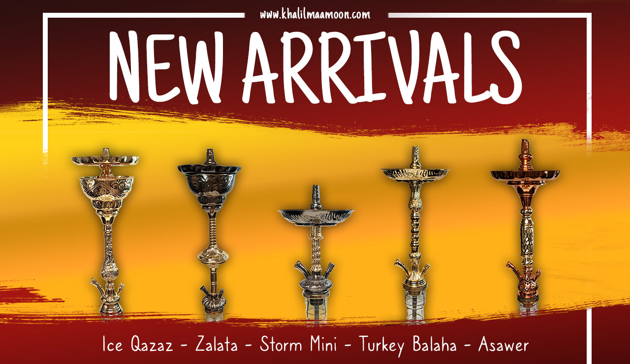 Khalil Mamoon Got Some New Egyptian Hookahs For You!