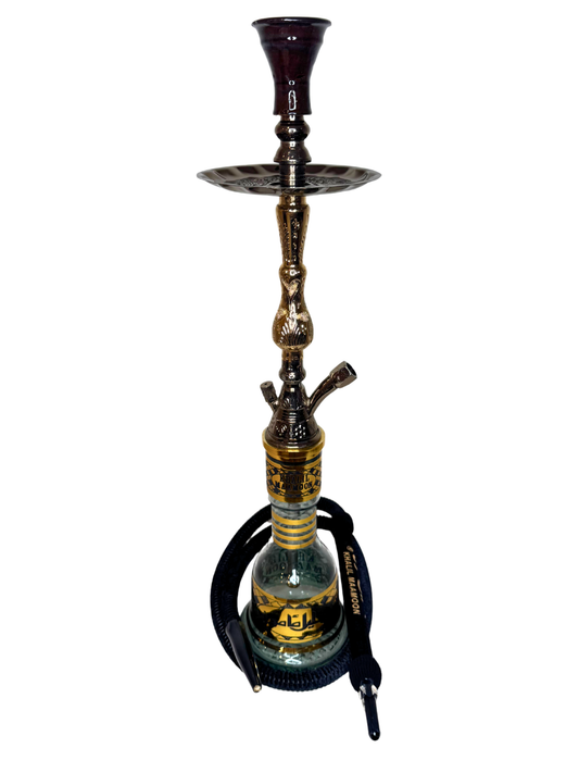 Khalil Maamoon Egyptian Hookah shisha set handcrafted Antar