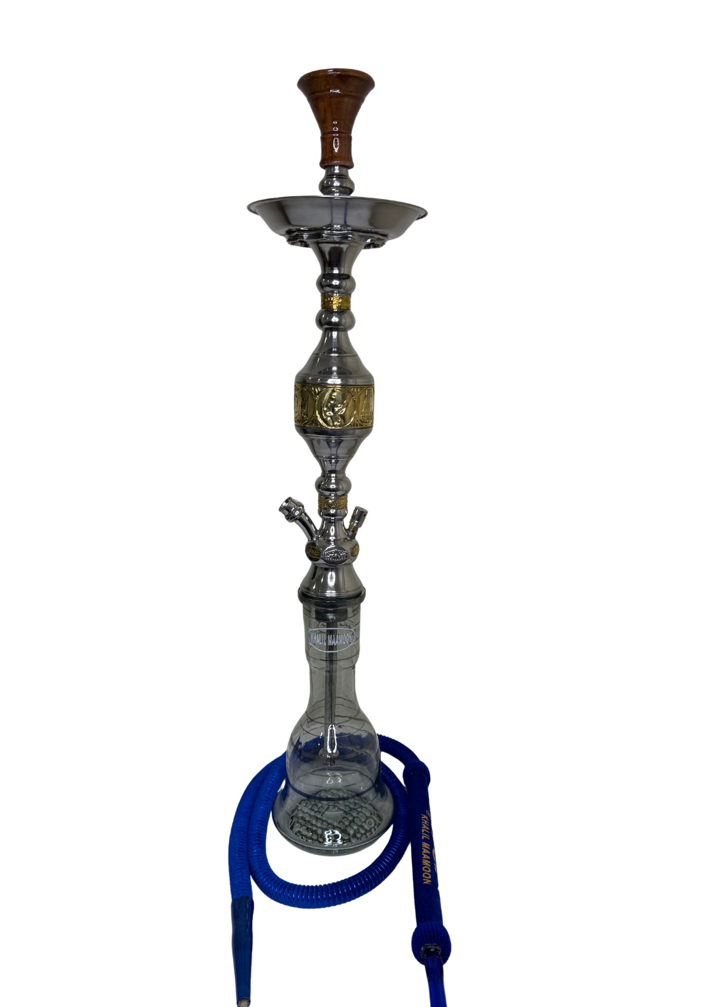 Khalil Maamoon Egyptian Hookah shisha set handcrafted, general 1 level