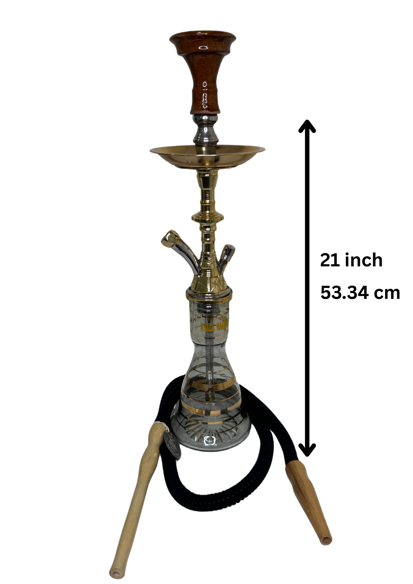 Khalil Maamoon Egyptian Hookah shisha set handcrafted, Star Small