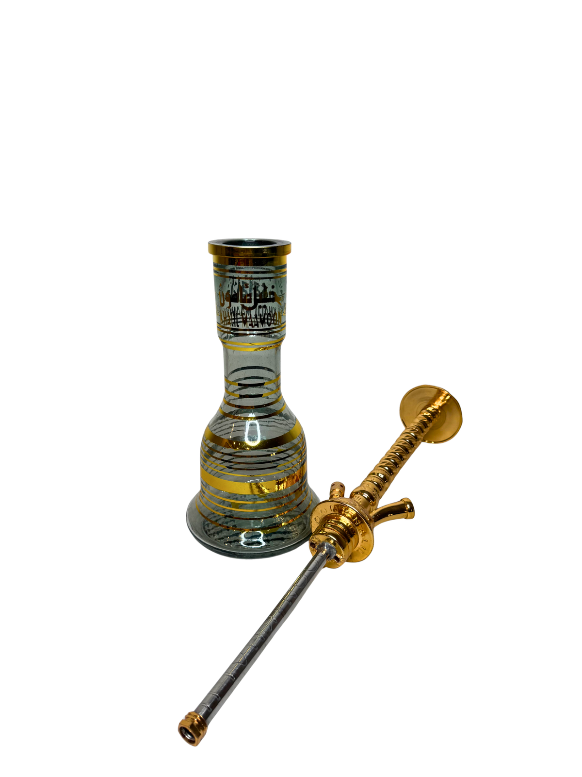 Khalil Maamoon Egyptian Hookah shisha set handcrafted Balaha tall