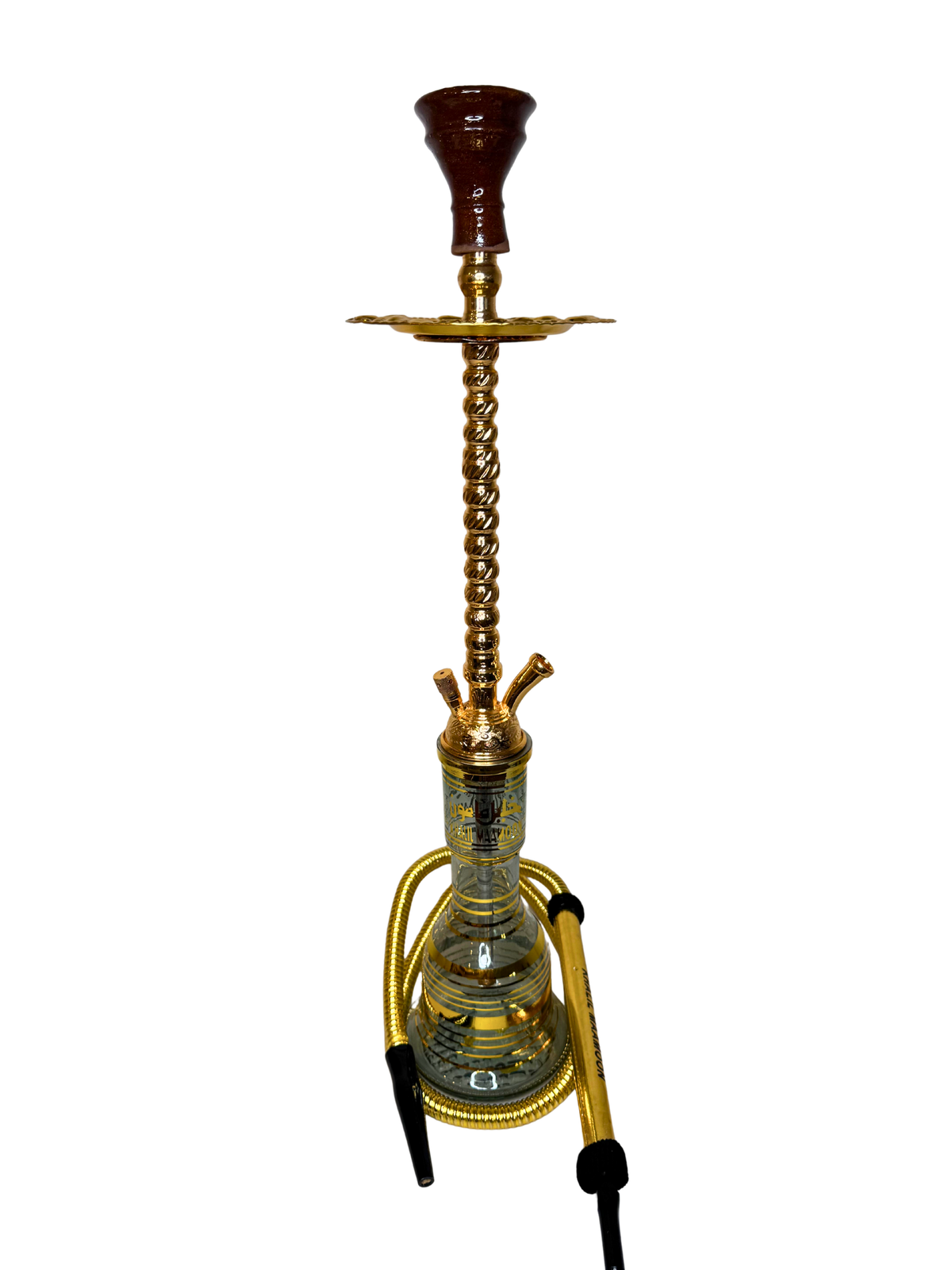 Khalil Maamoon Egyptian Hookah shisha set handcrafted Balaha tall