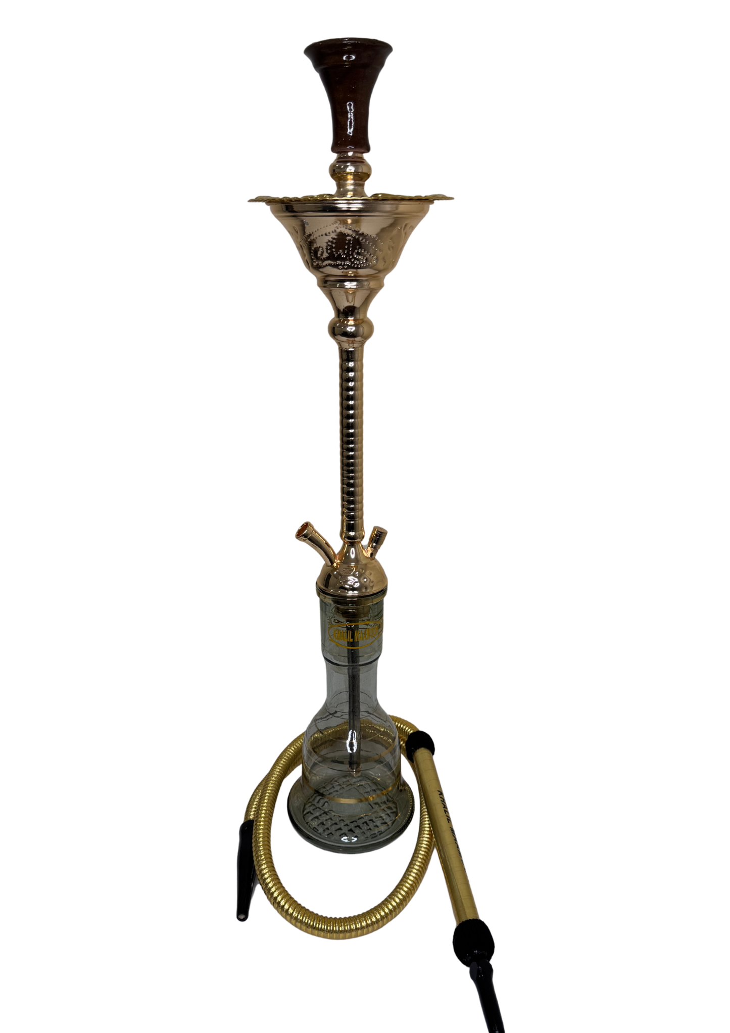 Khalil Maamoon Egyptian Hookah shisha set handcrafted, ice eidco