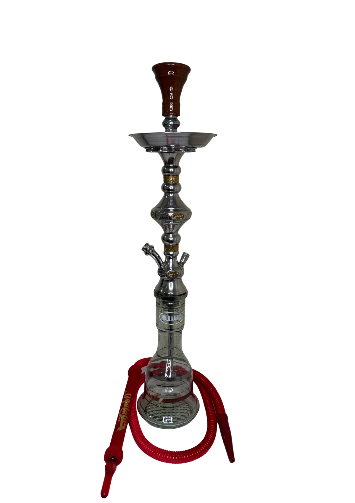 Khalil Maamoon Egyptian Hookah shisha set handcrafted, all night 1 level