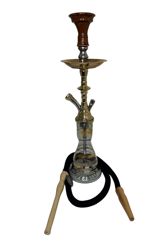Khalil Maamoon Egyptian Hookah shisha set handcrafted, Star Small
