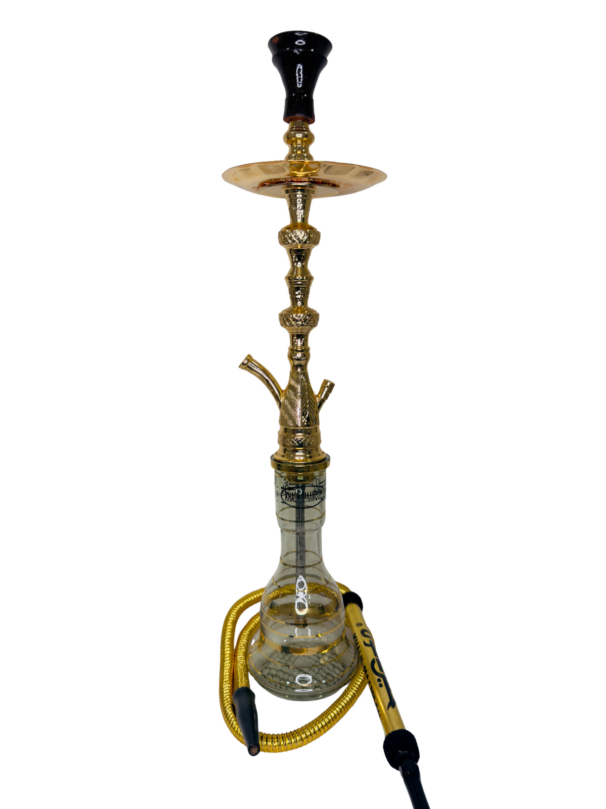 Khalil Maamoon Egyptian Hookah shisha set handcrafted Fanus 2 level