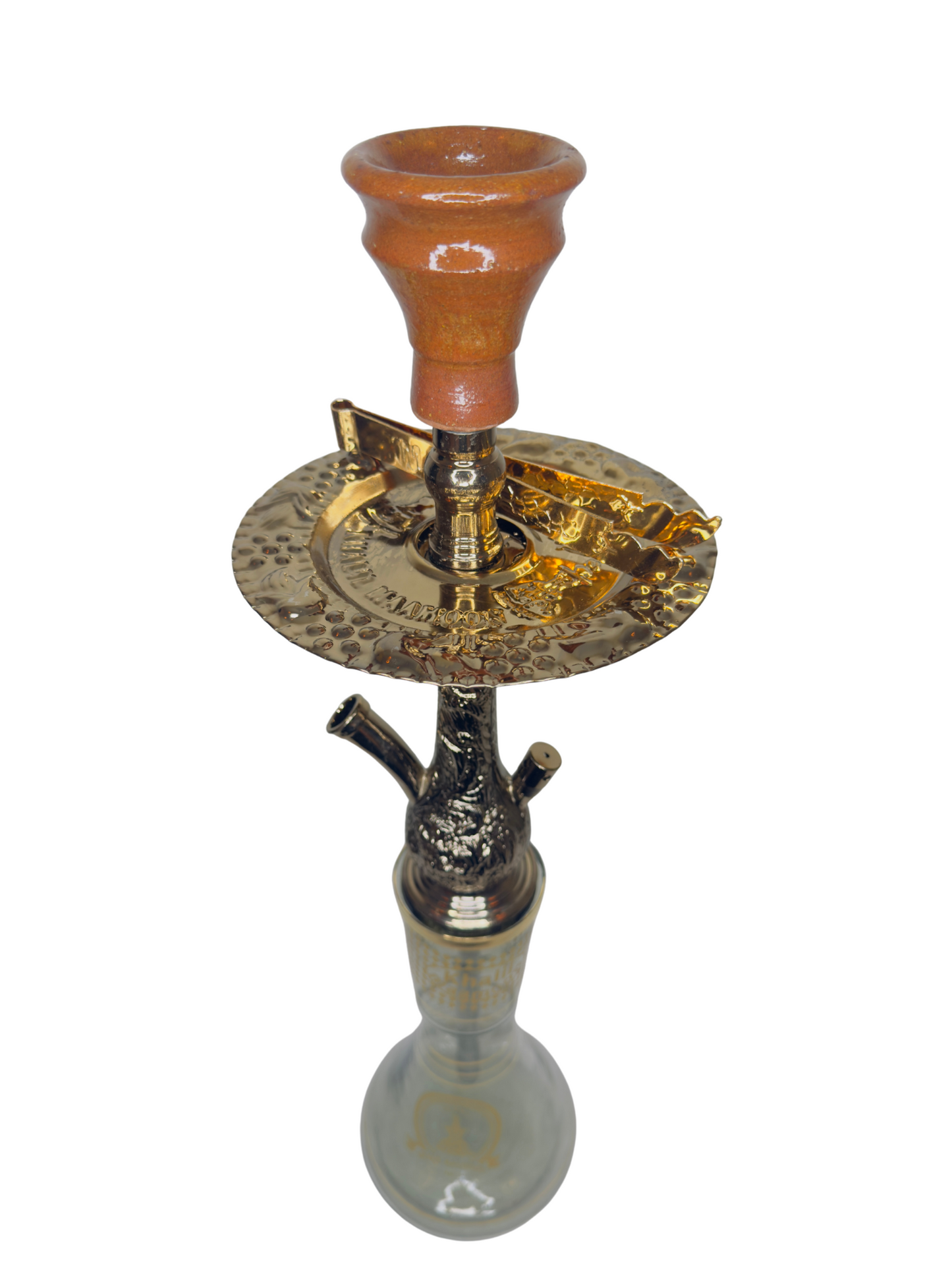 Khalil Maamoon Egyptian Hookah shisha set handcrafted Qazaz Small