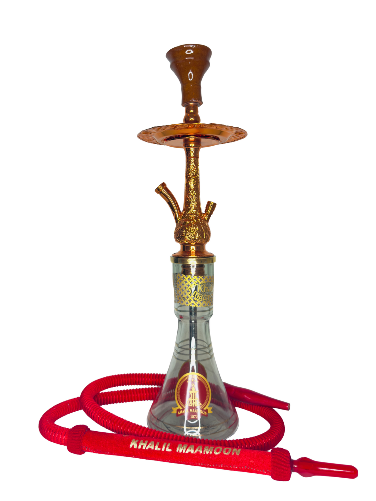 Khalil Maamoon Egyptian Hookah shisha set handcrafted Qazaz Small