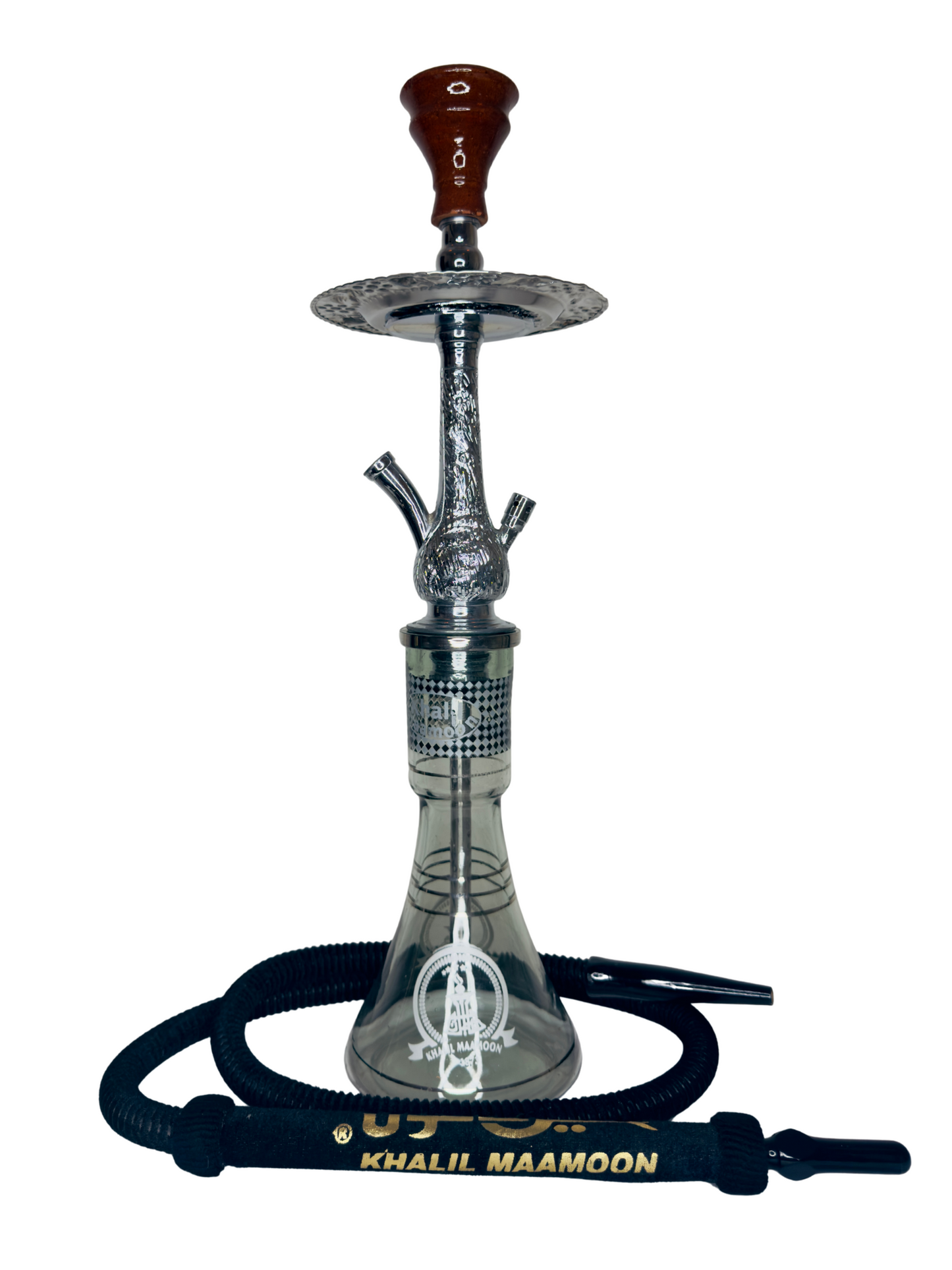Khalil Maamoon Egyptian Hookah shisha set handcrafted Qazaz Small