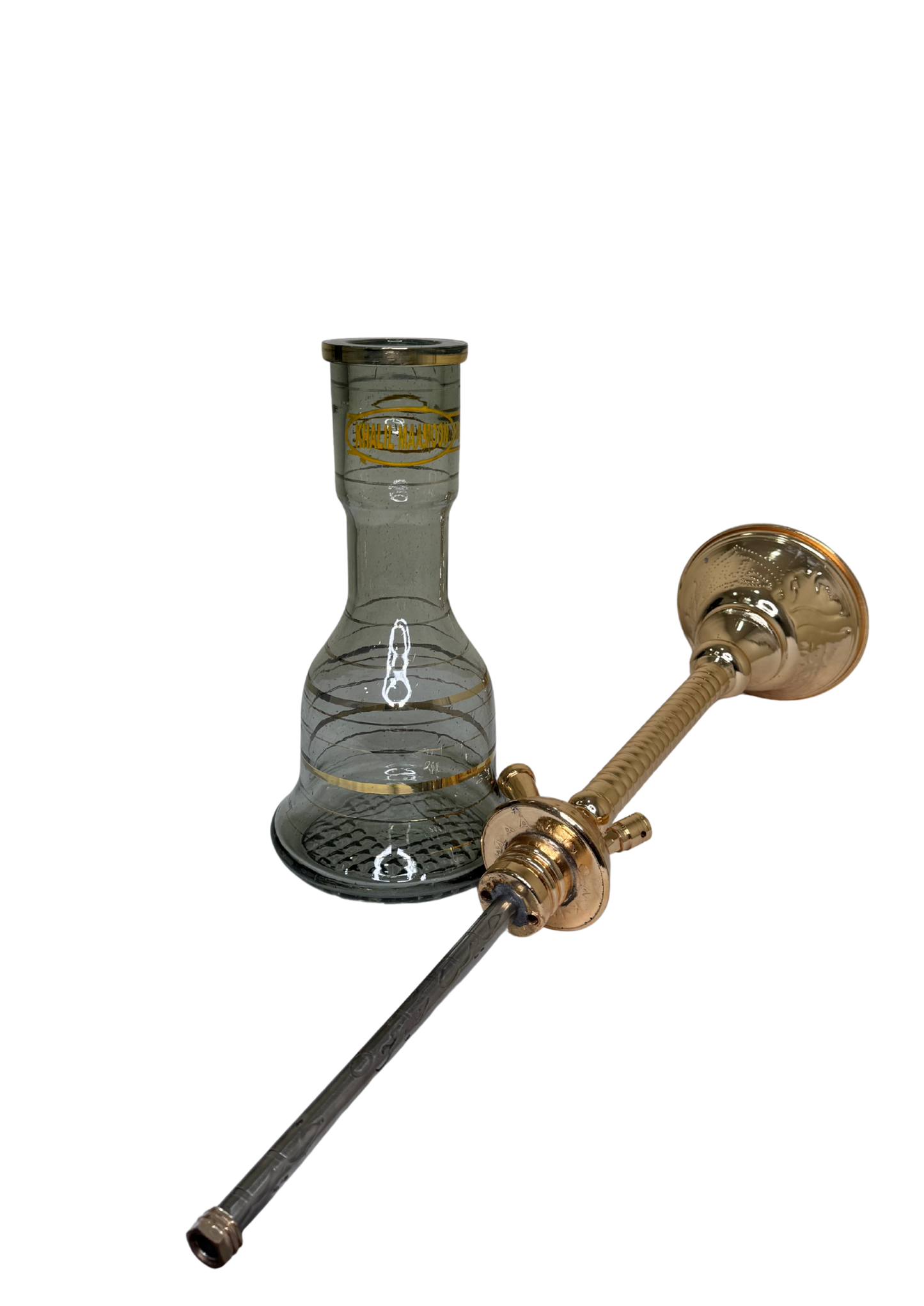 Khalil Maamoon Egyptian Hookah shisha set handcrafted, ice eidco