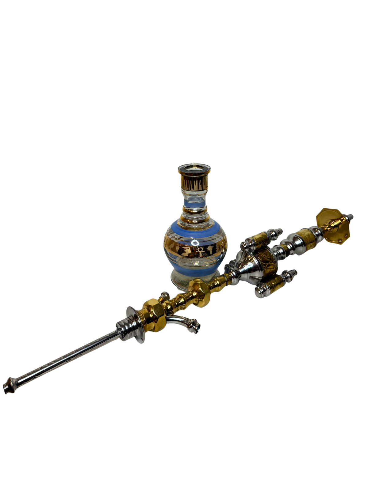 Khalil Maamoon Egyptian Hookah shisha set handcrafted El Eloheen large