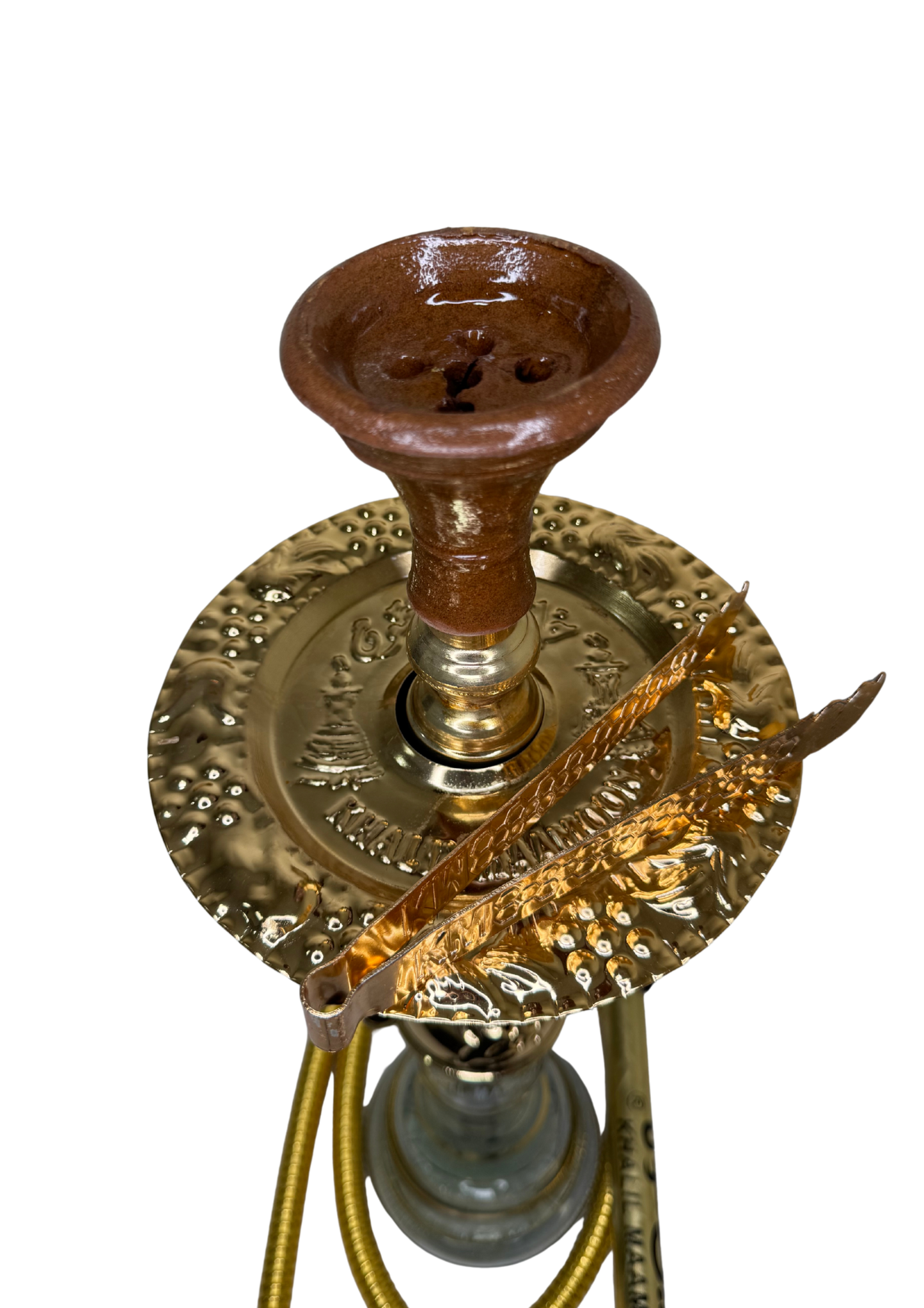 Khalil Maamoon Egyptian Hookah shisha set handcrafted, ice eidco