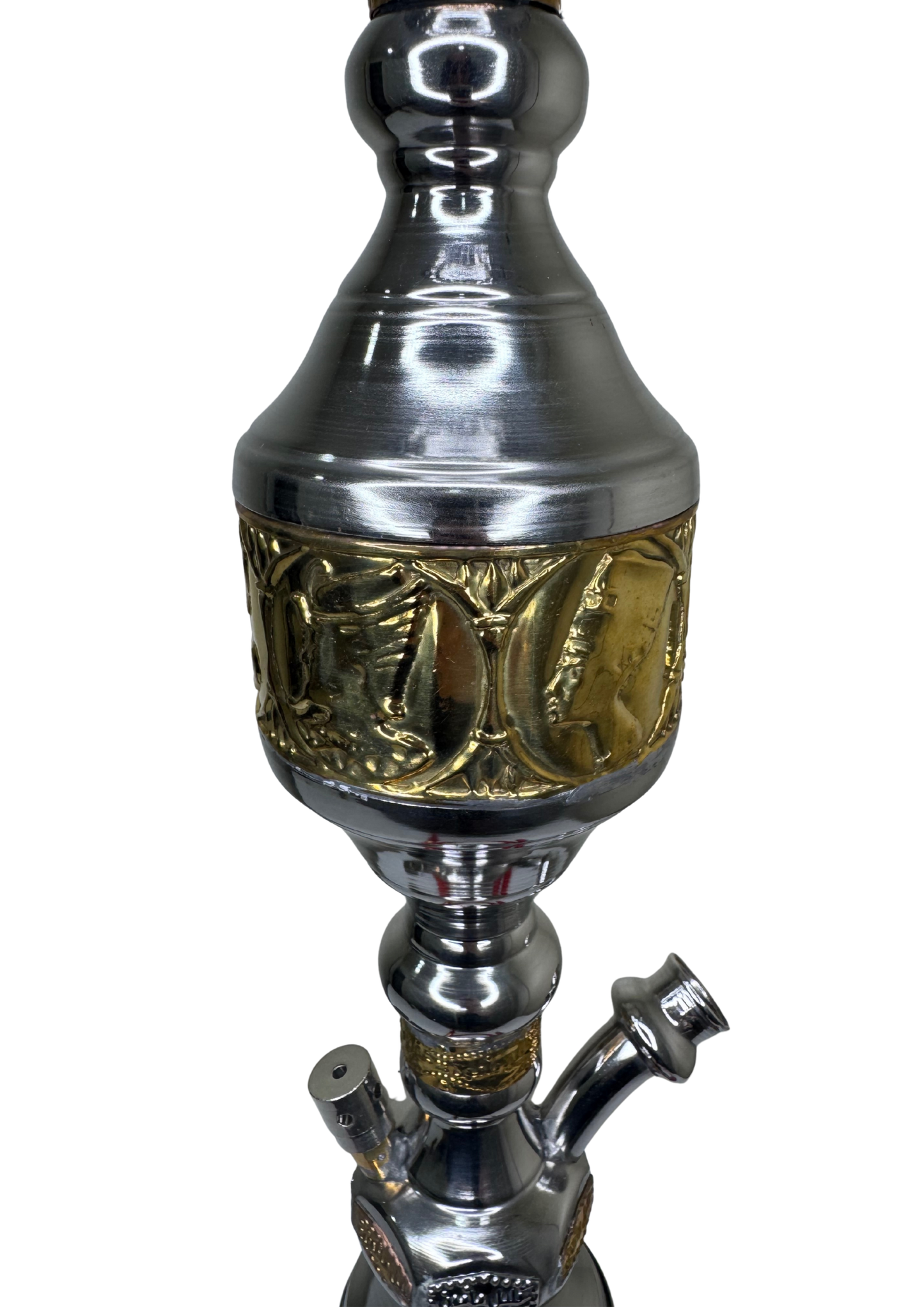 Khalil Maamoon Egyptian Hookah shisha set handcrafted, ice general 1 level