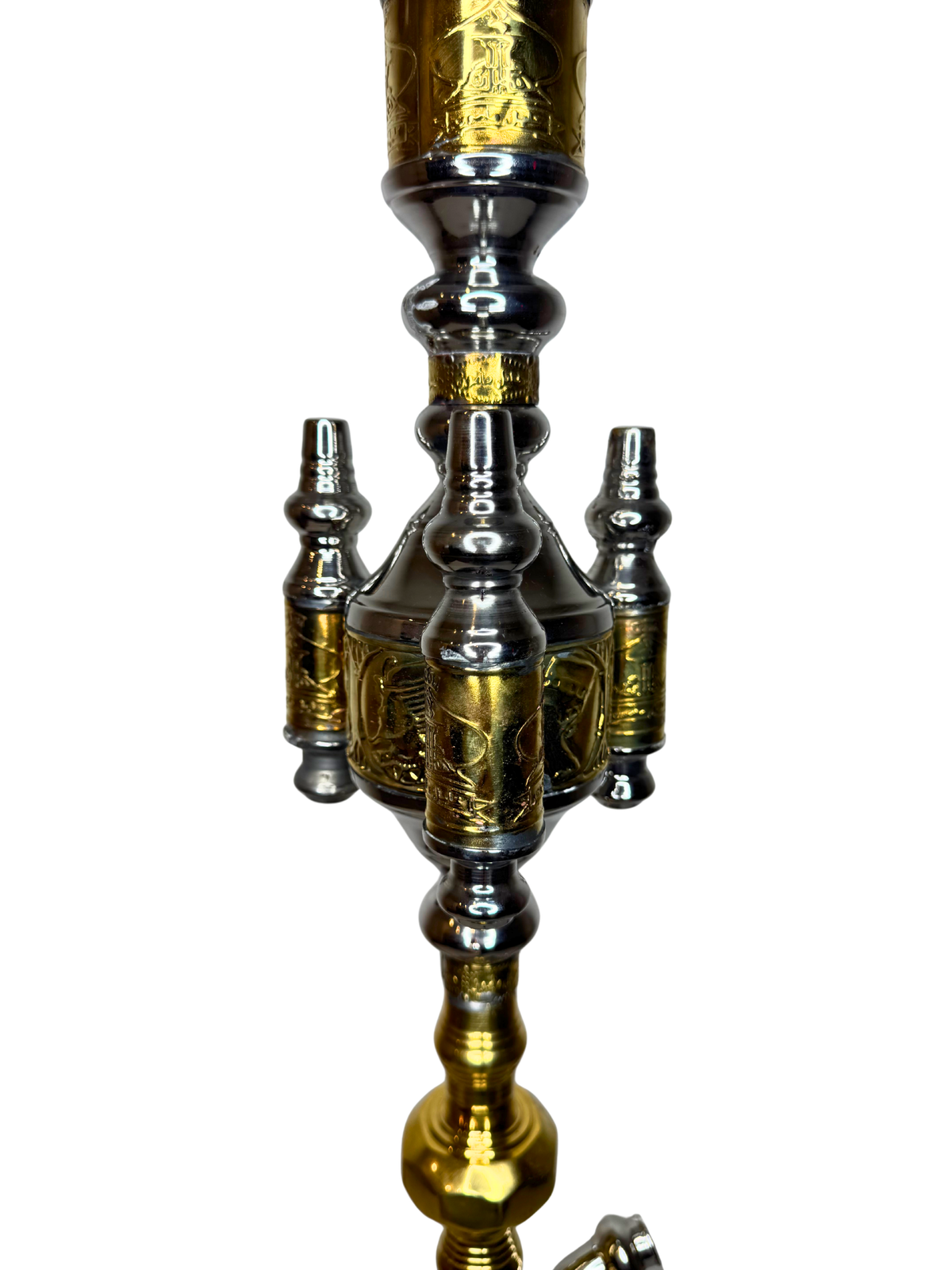 Khalil Maamoon Egyptian Hookah shisha set handcrafted El Eloheen large