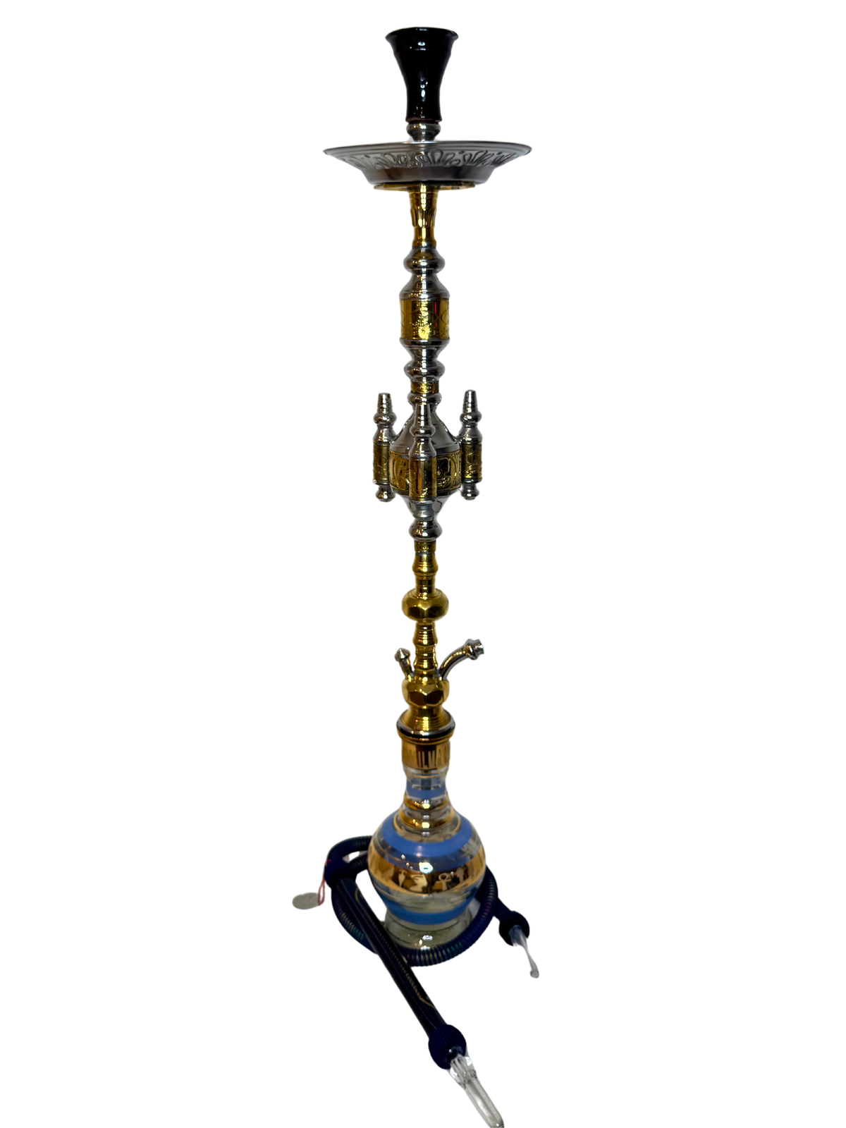 Khalil Maamoon Egyptian Hookah shisha set handcrafted El Eloheen large