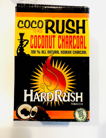 Hardrush coconut charcoal 72pcs