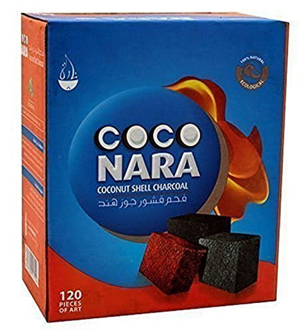 Coco Nara Natural Charcoals 120 Count